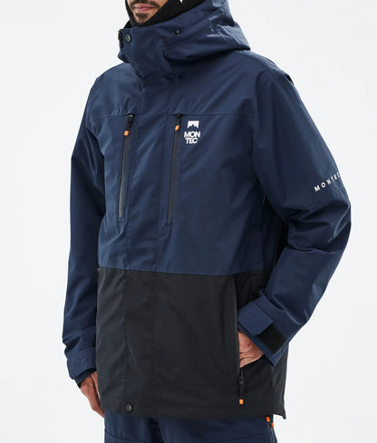 Fawk Ski Jacket Men - Dark Blue/Black