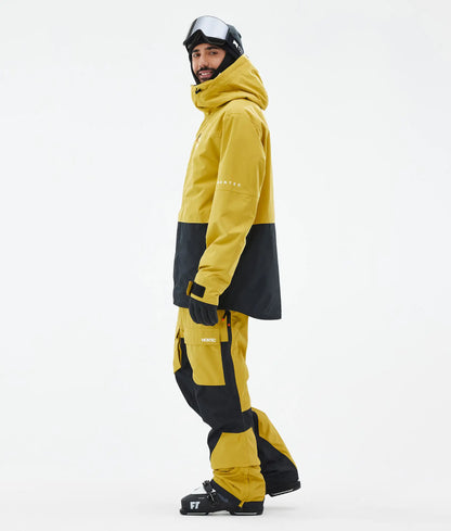 Fawk Ski Jacket Men - Yellow/Black