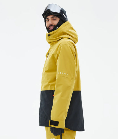 Fawk Ski Jacket Men - Yellow/Black