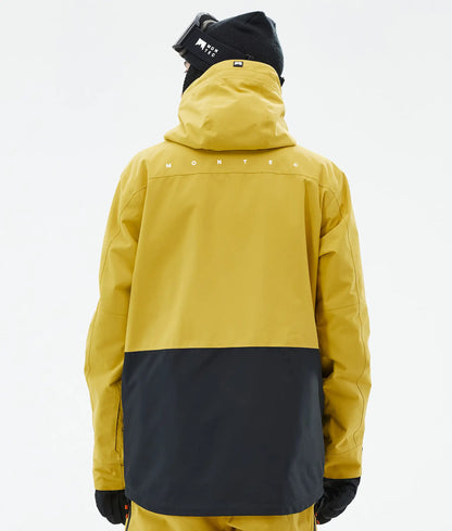 Fawk Ski Jacket Men - Yellow/Black