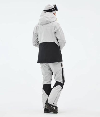 Moss W Ski Jacket Women - Light Grey/Black