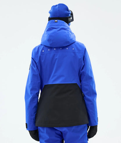 Moss W Ski Jacket Women - Cobalt Blue/Black