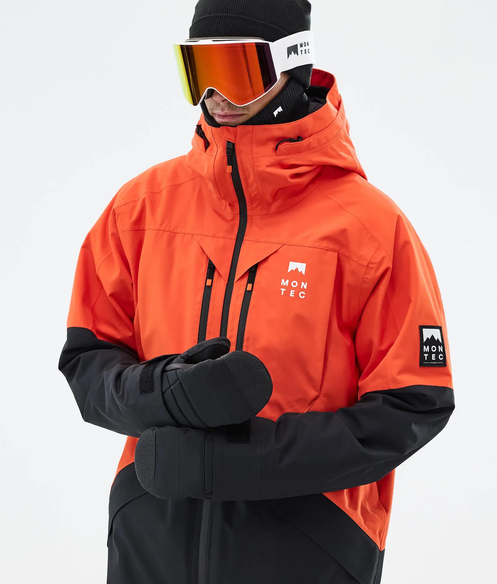 Arch Ski Jacket Men - Orange/Black