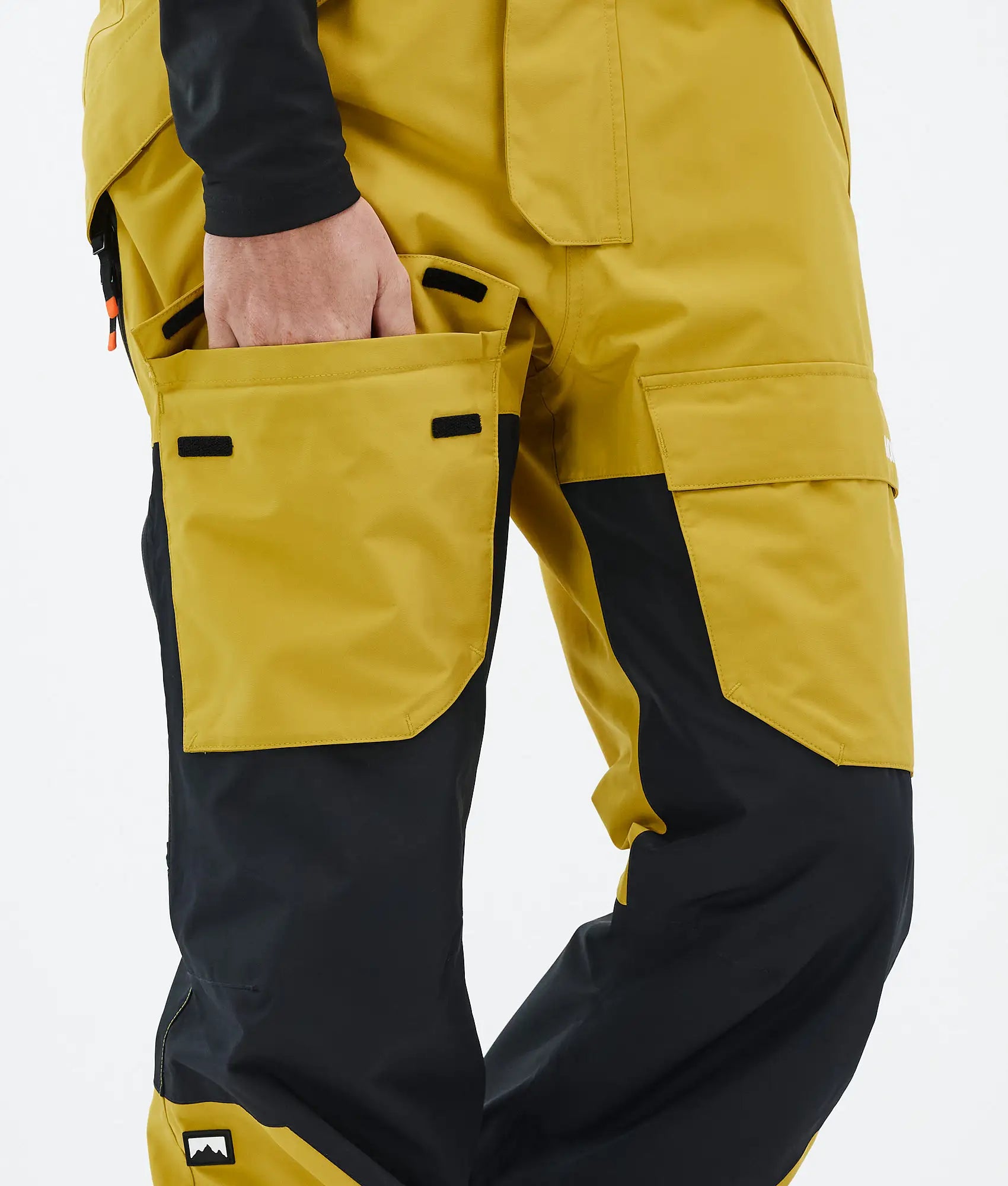 Fawk Ski Pants Men - Yellow/Black
