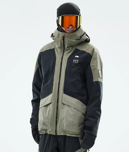 Morpheus Ski Jacket Men - Greenish/Black