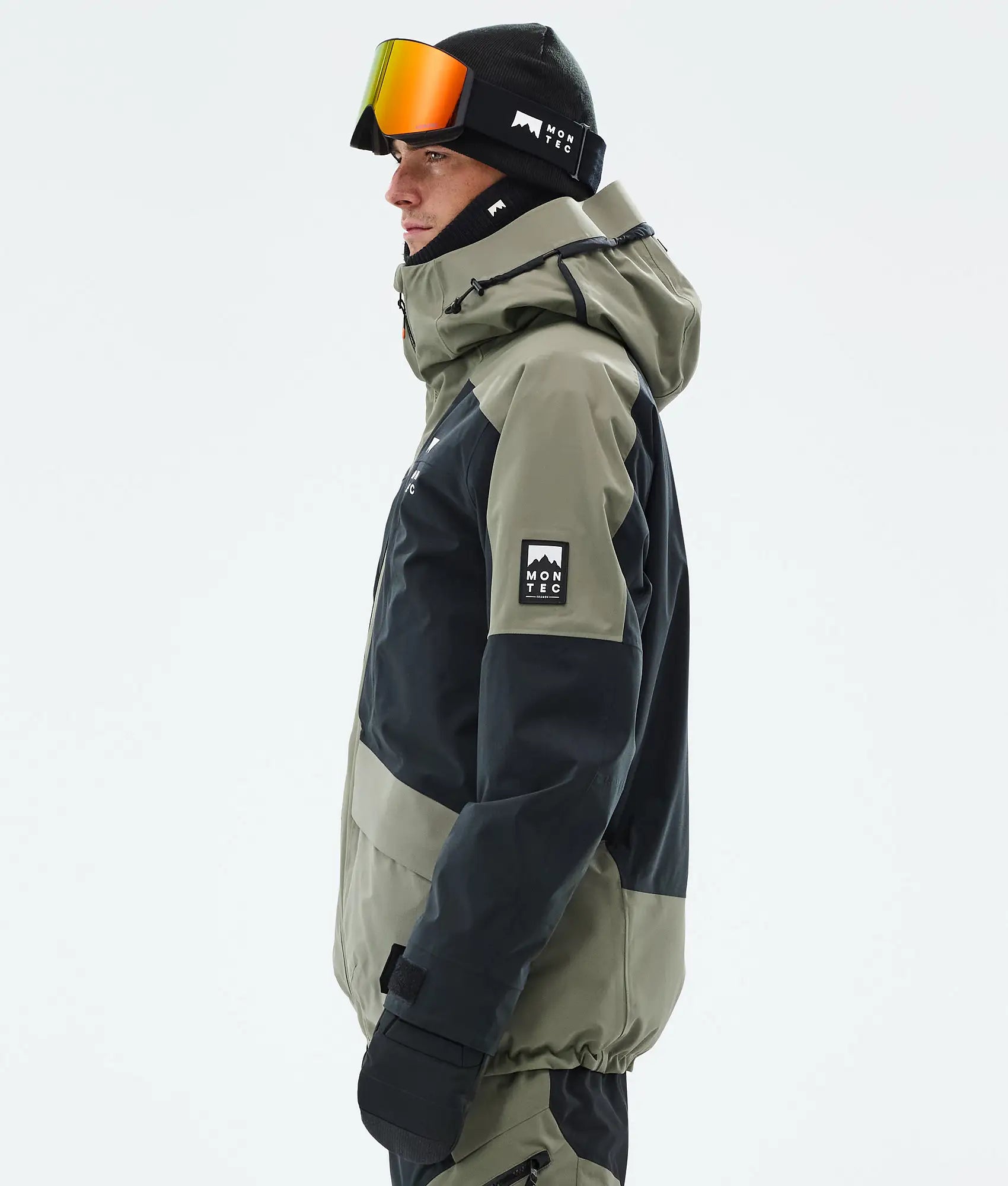 Morpheus Ski Jacket Men - Greenish/Black