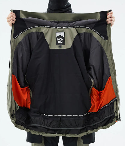 Morpheus Ski Jacket Men - Greenish/Black