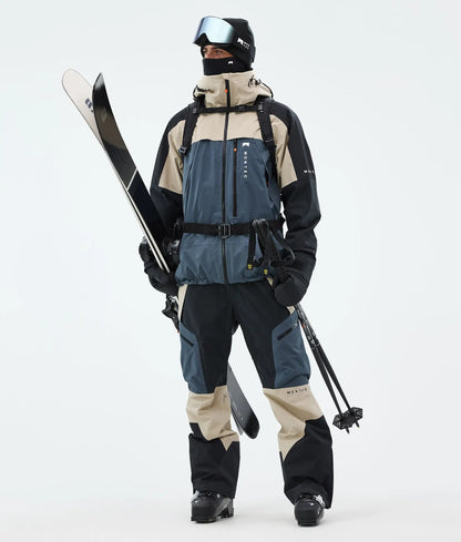 Oracle Skijacke Men - Sand/Black/Metal Blue