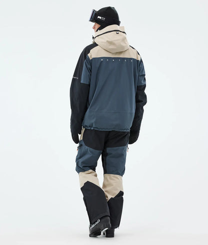 Oracle Skijacke Men - Sand/Black/Metal Blue