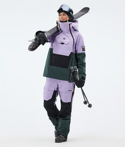 Doom W Ski Jacket Women Faded Violet/Black/Dark Atlantic