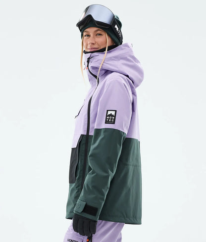 Doom W Ski Jacket Women Faded Violet/Black/Dark Atlantic