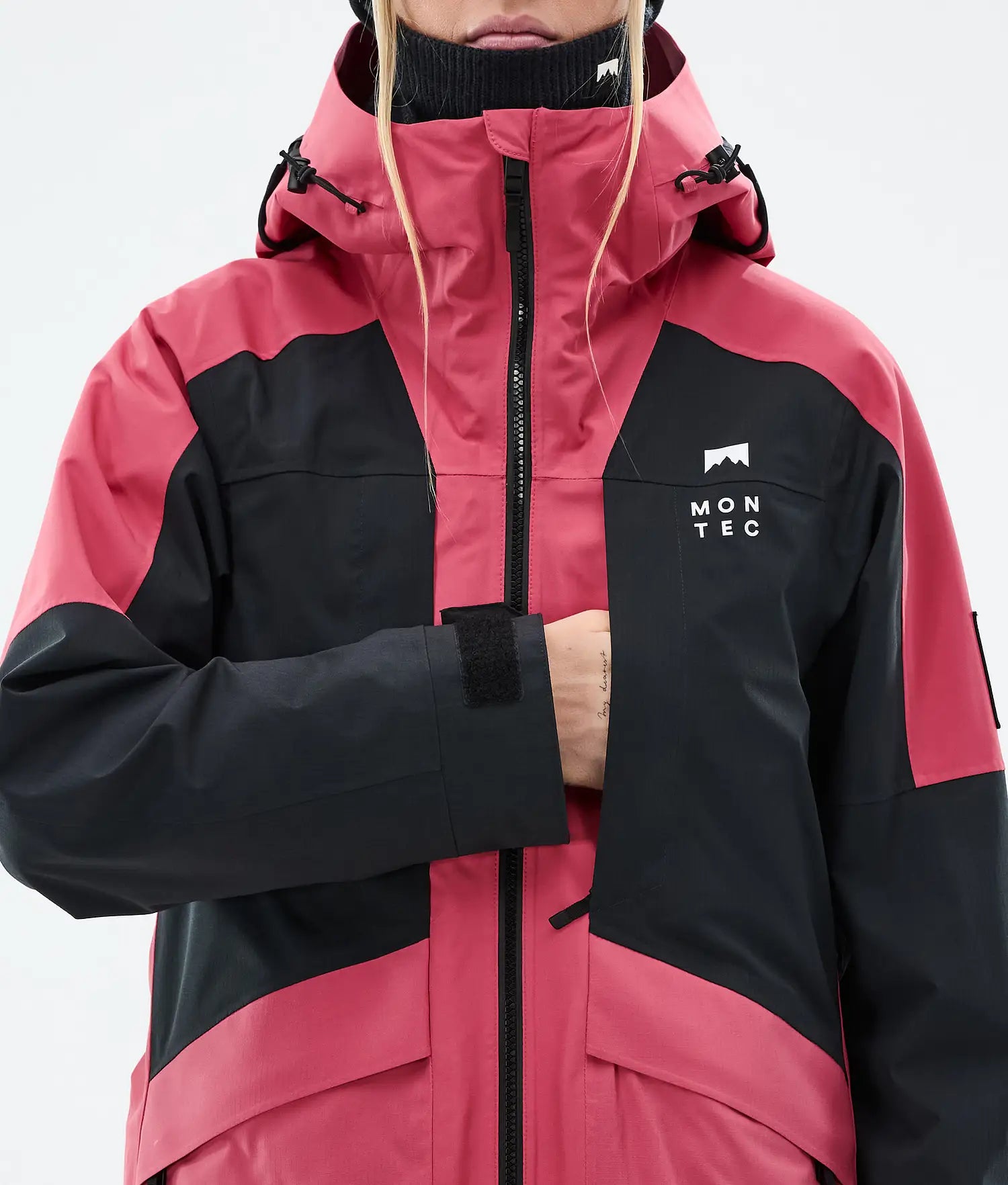 Morpheus W Ski Jacket Women Light Red/Black