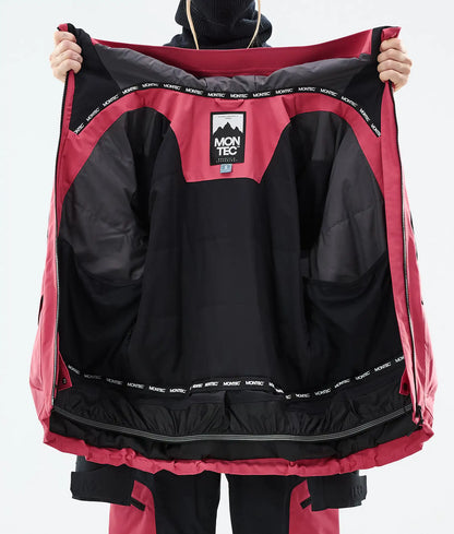 Morpheus W Ski Jacket Women Light Red/Black