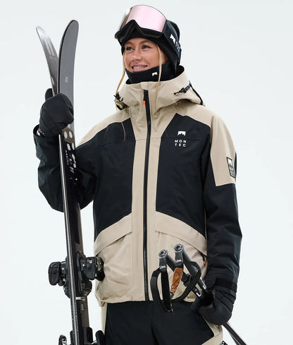 Morpheus W Ski Jacket Women Sand/Black