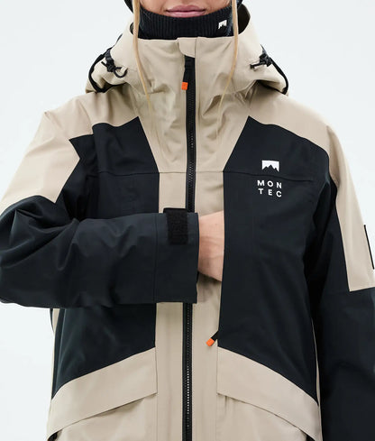 Morpheus W Ski Jacket Women Sand/Black
