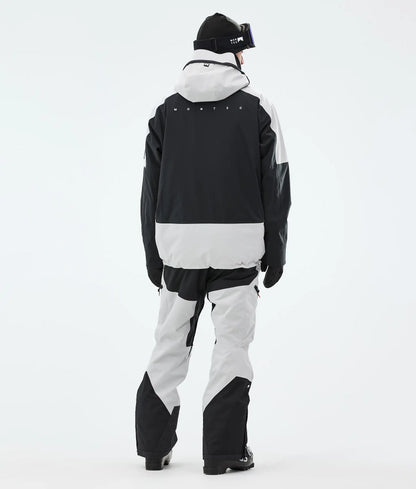 Morpheus Ski Jacket Men - Light Grey/Black
