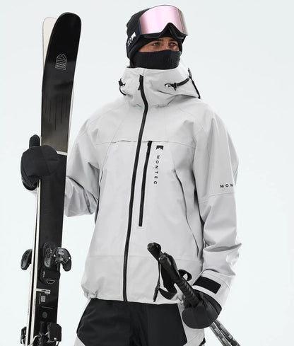 Oracle Ski Jacket Men - Light Grey