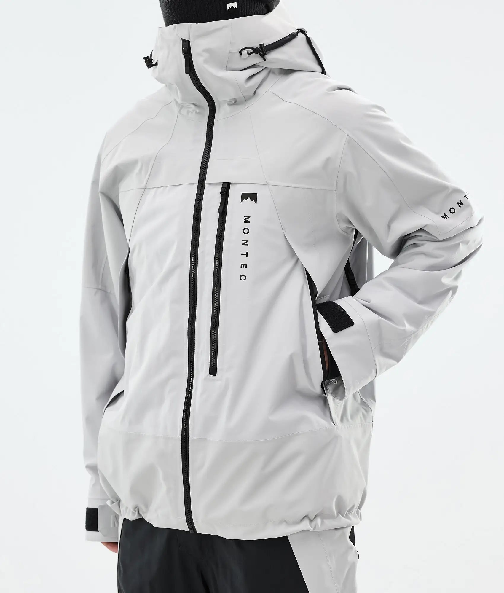 Oracle Ski Jacket Men - Light Grey