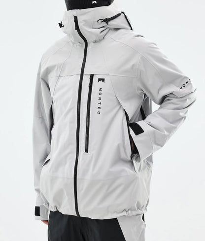 Oracle Ski Jacket Men - Light Grey