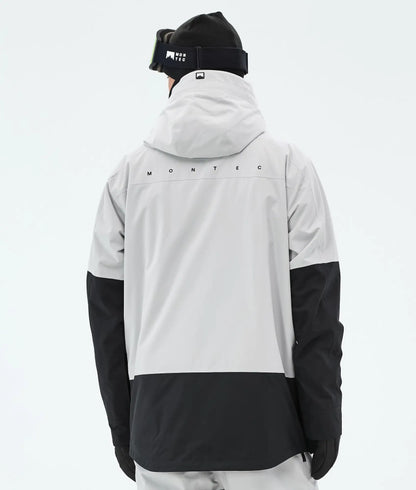 Arch Ski Jacket Men - Light Grey/Black