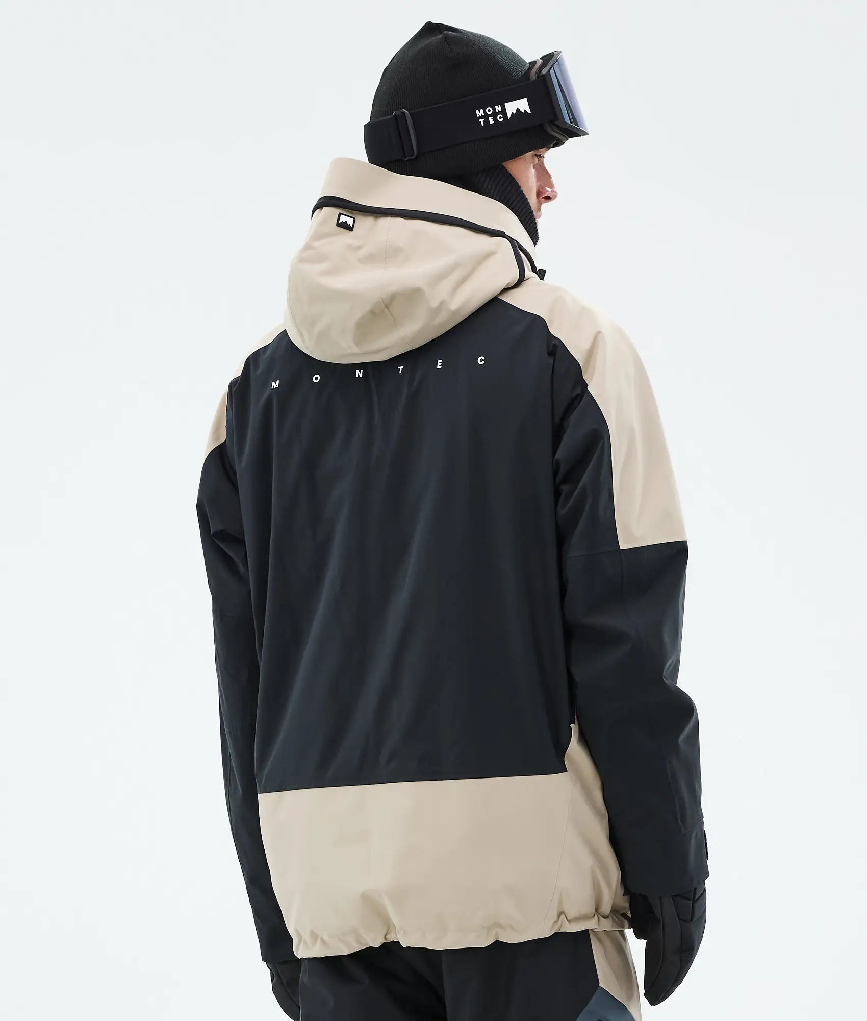 Morpheus Ski Jacket Men - Sand/Black/Metal Blue