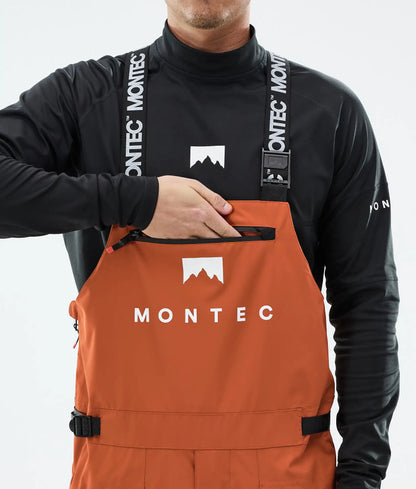 Arch Ski Pants Men - Burned Orange/Black