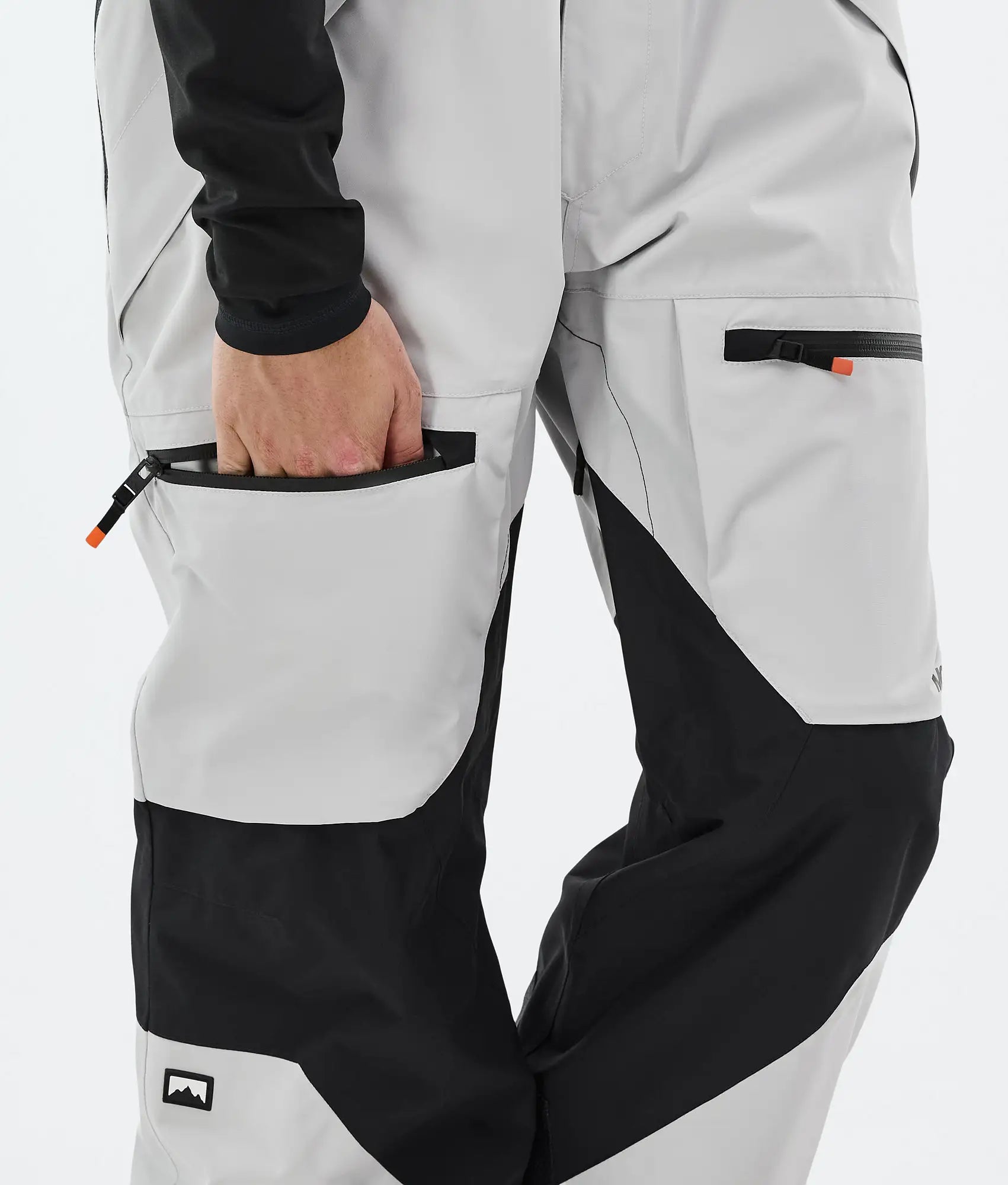 Arch Ski Pants Men - Light Grey/Black