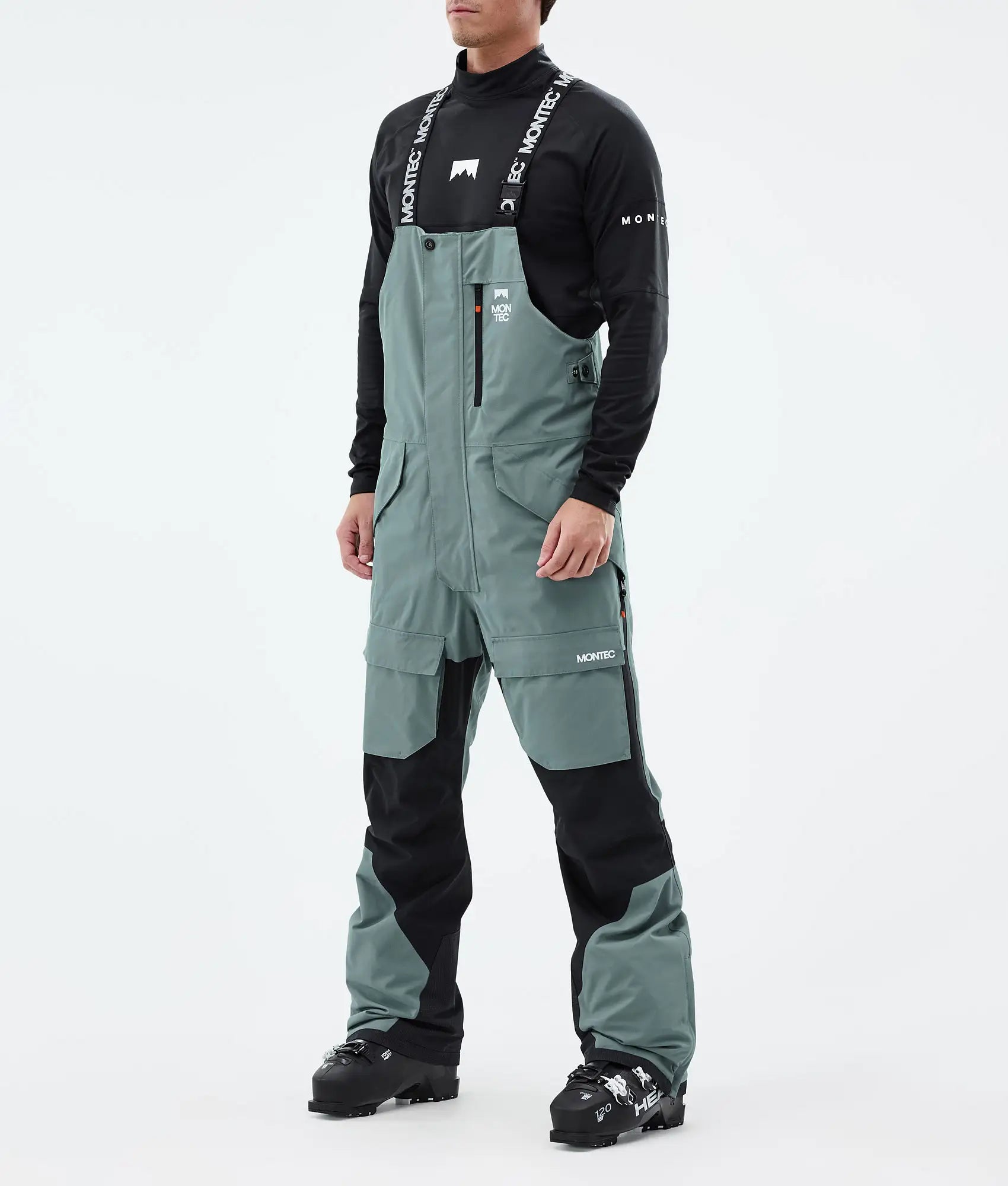 Fawk Ski Pants Men - Atlantic/Black