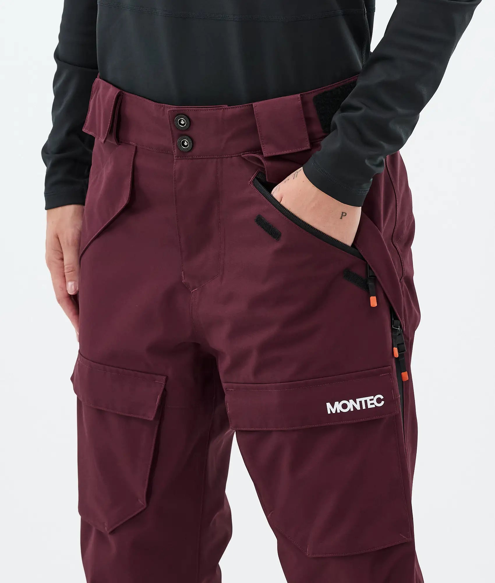 Kirin W Ski Pants Women - Burgundy