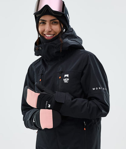 Snow Mittens Soft Pink