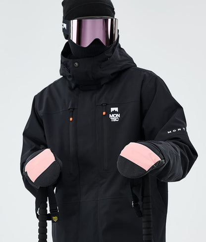 Snow Mittens Soft Pink