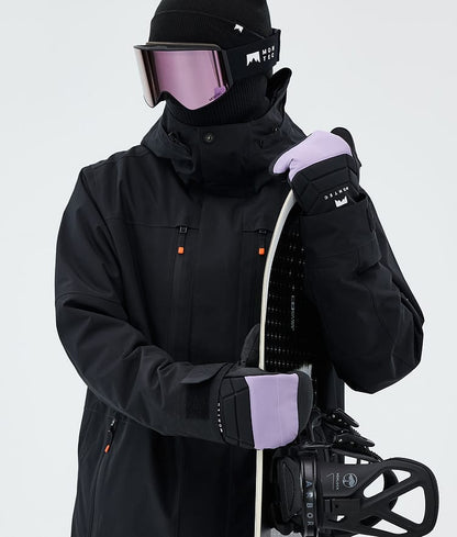 Snow Mittens Faded Violet